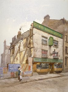The Sieve Pub, Church Street, Minories, London, 1886