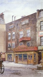 Ansicht des Old Black Jack Inn, Portsmouth Street, Westminster, London