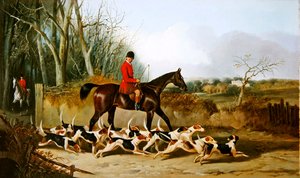 Crocteth Harriers, Rückseite von Stanfield von John Dalby