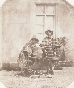Elinor und Lucy Llewelyn, 1853-56 von John Dillwyn Llewelyn