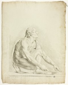 Antike Statue: der Messerschleifer von John Downman