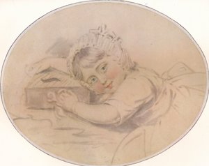 Porträt des ehrenwerten Henry Burrell als Kind, 1784, 1917 von John Downman