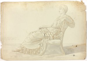 Antike Statue der Agrippina von John Downman