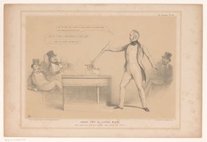 Karikatur mit Lord Palmerston von John Doyle