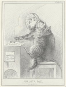 Karikatur auf Talleyrand und Palmerston, 1832 von John Doyle