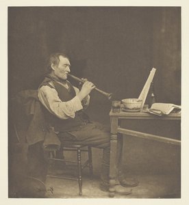 Klarinettenspieler, ca. 1897 von John E. Dumont