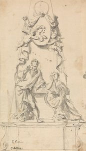 Entwurf für ein Grabdenkmal von John Eckstein