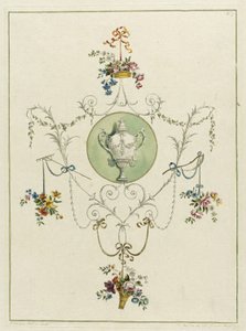 Dekorativer Blumenabdruck, aus einer Sammlung von Blumen nach der Natur gezeichnet von John Edwards