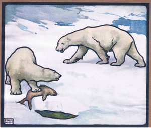 Eisbär von John Edwin Noble