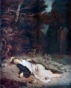 Heiliger Stephanus, "Er schlief ein" von John Everett (after) Millais