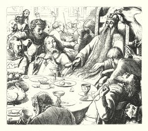 Der Tagtraum von John Everett (after) Millais