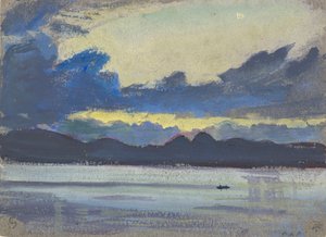 Meereslandschaft, Guadeloupe, spätes 19. Jahrhundert - mittleres 20. Jahrhundert