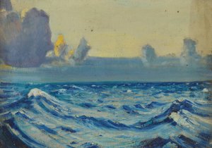 Meereslandschaft, Spätes 19. Jahrhundert - Mitte 20. Jahrhundert von John Everett