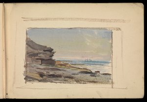 Meereslandschaft, Skizzenbuch von John Everett