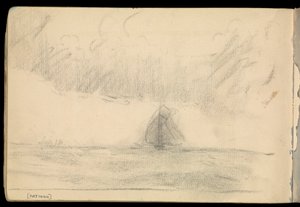 Meereslandschaft, Skizzenbuch von John Everett