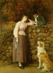 Effie Deans, aus Das Herz von Midlothian von Sir Walter Scott, 1877 von John Everett Millais