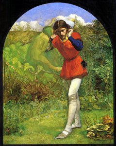 Ferdinand verzaubert von Ariel von John Everett Millais