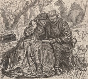 Illustration aus Sister Annes Probation, ca. 1850-1890, 1923 von John Everett Millais