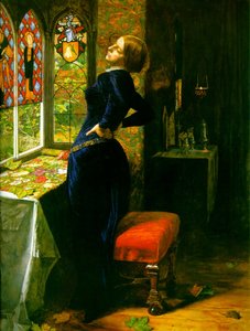 Mariana im Grabenhof von John Everett Millais