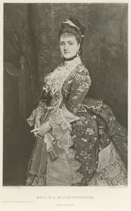 Mrs H L Bischoffsheim von John Everett Millais