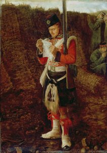 Nachrichten von Zuhause von John Everett Millais