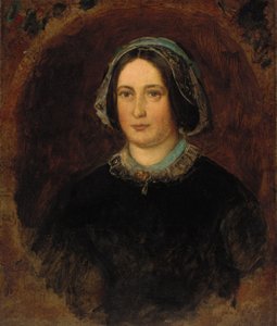 Porträt von Mrs. William Evamy, ca. 1843 von John Everett Millais