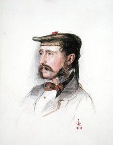 Porträt von William Monteith von John Everett Millais