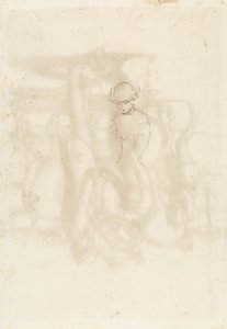 Abgelehnt, Verso: Skizze einer Frau von John Everett Millais