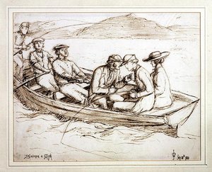 Lachs ein Mythos von John Everett Millais