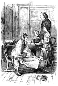 Szene aus Framley Parsonage von Anthony Trollope, 1860