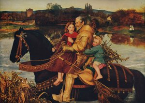 Sir Isumbras am Ford, 1857, um 1915
