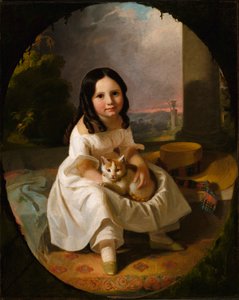 Mary Elizabeth Francis, die Tochter des Künstlers, ca. 1840