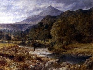 Moel Siabod von Capel Curig, Nordwales von John Finnie