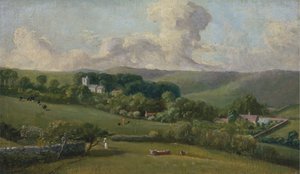 Osmington: Ein Blick auf das Dorf von John Fisher