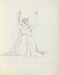 Mrs. Siddons als Constance von John Flaxman