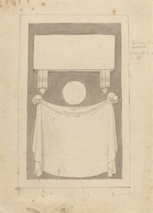 Drei Inschriftenfelder von John Flaxman