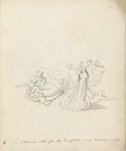 Titania. Nicht für dein Königreich. - Feen weg, 1783 von John Flaxman