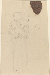 Zwei sich umarmende Figuren von John Flaxman