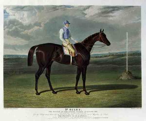 St. Giles, der Gewinner des Derby Stakes in Epsom von John Frederick Herring Snr