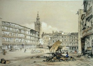Plaza de San Francisco, Sevilla, aus 