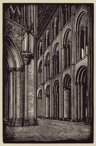 Ely Cathedral: Das Kirchenschiff nach Westen blickend