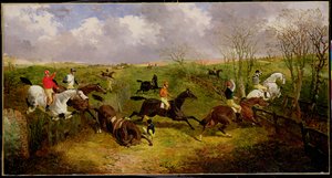 Ein Hindernisrennen von John Frederick Herring Jnr