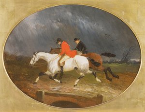 Die Rückkehr von der Jagd im Regen von John Frederick Herring Junior