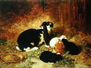 Eine glückliche Familie von John Frederick Herring Senior