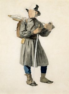 Stehender Künstler von John Frederick Kensett