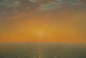 Sonnenuntergang am Meer von John Frederick Kensett