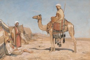 Ein Beduinenlager von John Frederick Lewis