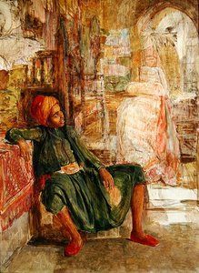Ebdul Hadi, eine Porträtstudie von John Frederick Lewis