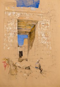 Teil des Propylons von Philae von John Frederick Lewis