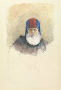 Studie für Mehmet Ali Pascha, ca. 1844 von John Frederick Lewis